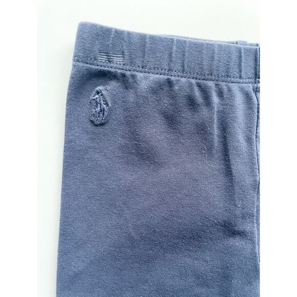 Baby Girls Ralph Lauren Navy Blue Leggings Size 12 Months - Picture 2 of 5